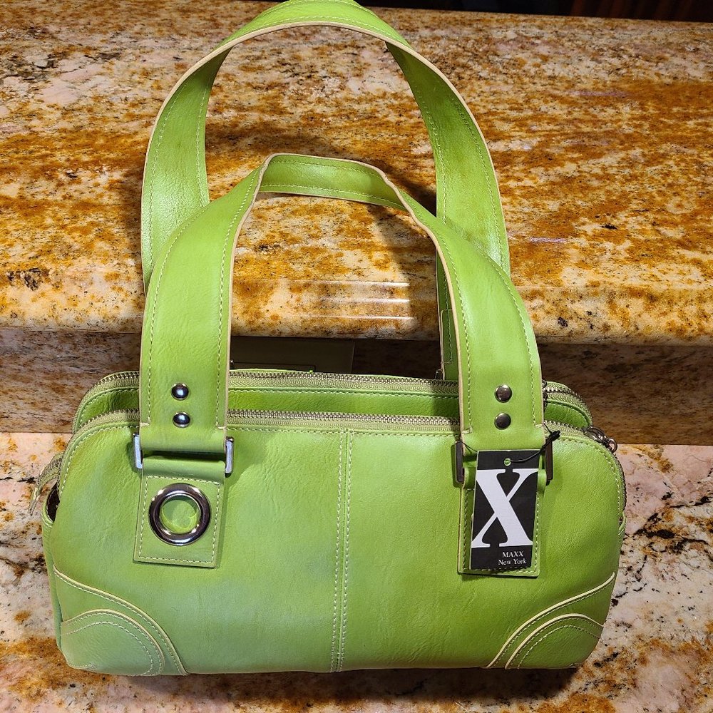 MAXX Green Apple Bag NWT